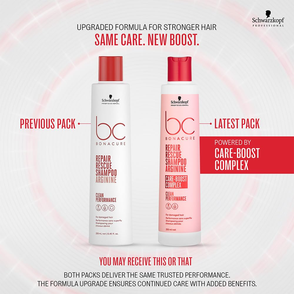 Schwarzkopf Professional Bonacure Repair Rescue Shampoo with Arginine