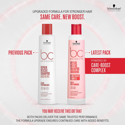 Schwarzkopf Professional Bonacure Repair Rescue Shampoo with Arginine