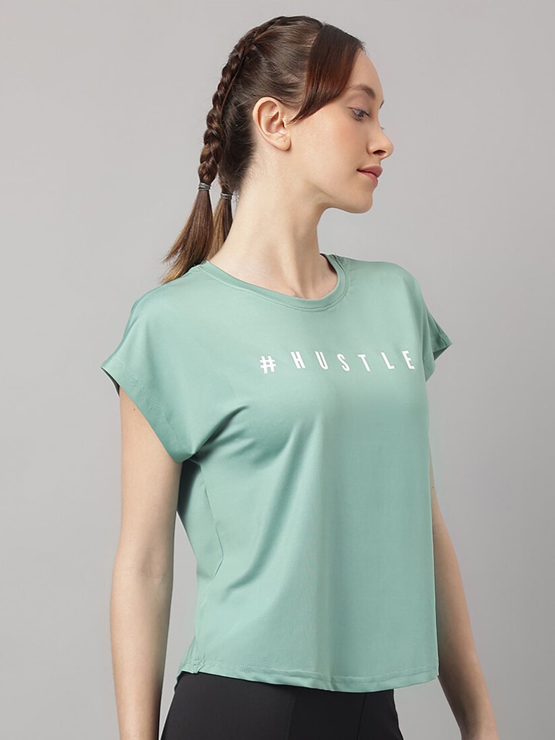 MKH Typography Printed Relaxed Fit Dri-FIT T-shirt