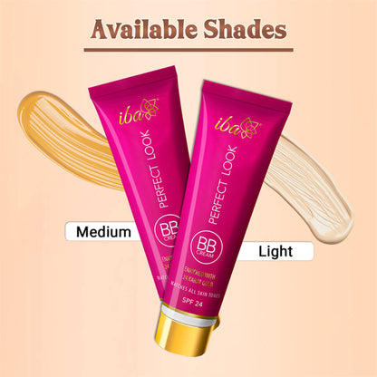 Iba Perfect Look BB Cream With 24 Karat Gold (light Shade)