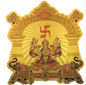 Stickerbazaar Micro Golden Mandir Big Sticker