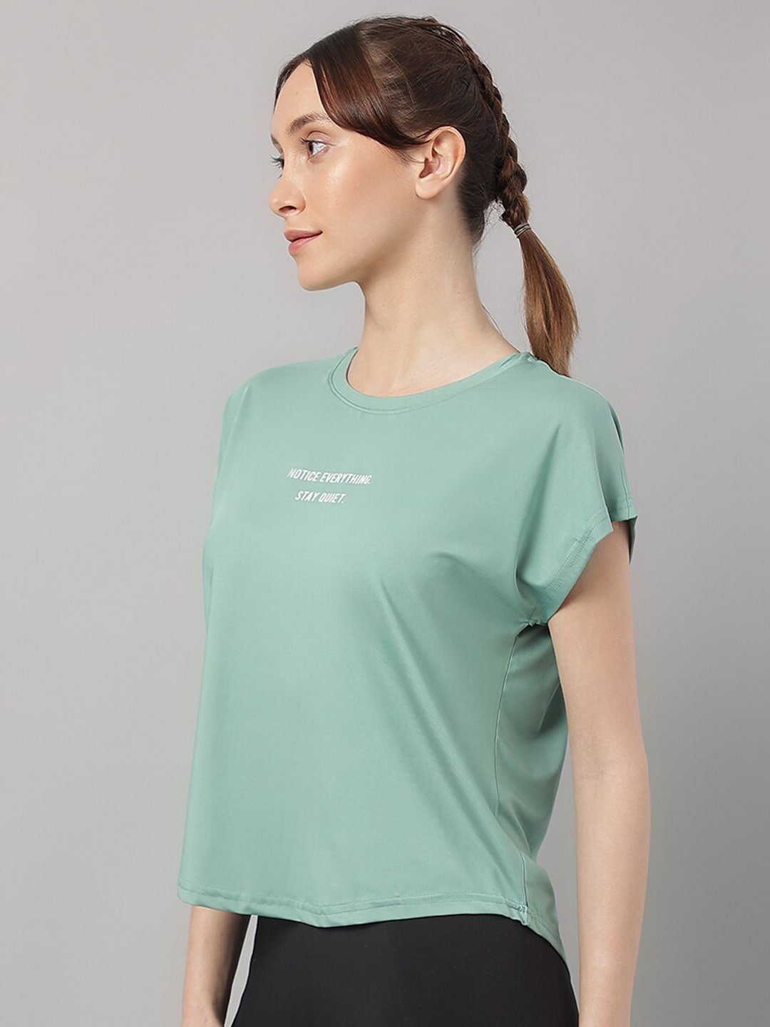 MKH Typography Printed Relaxed Fit Dri-FIT T-shirt