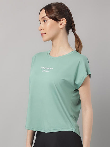 MKH Typography Printed Relaxed Fit Dri-FIT T-shirt