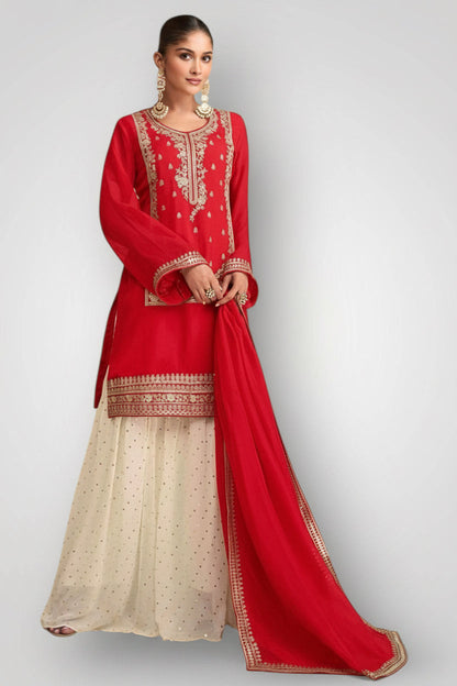 Sharara suit / exclusive designer piece