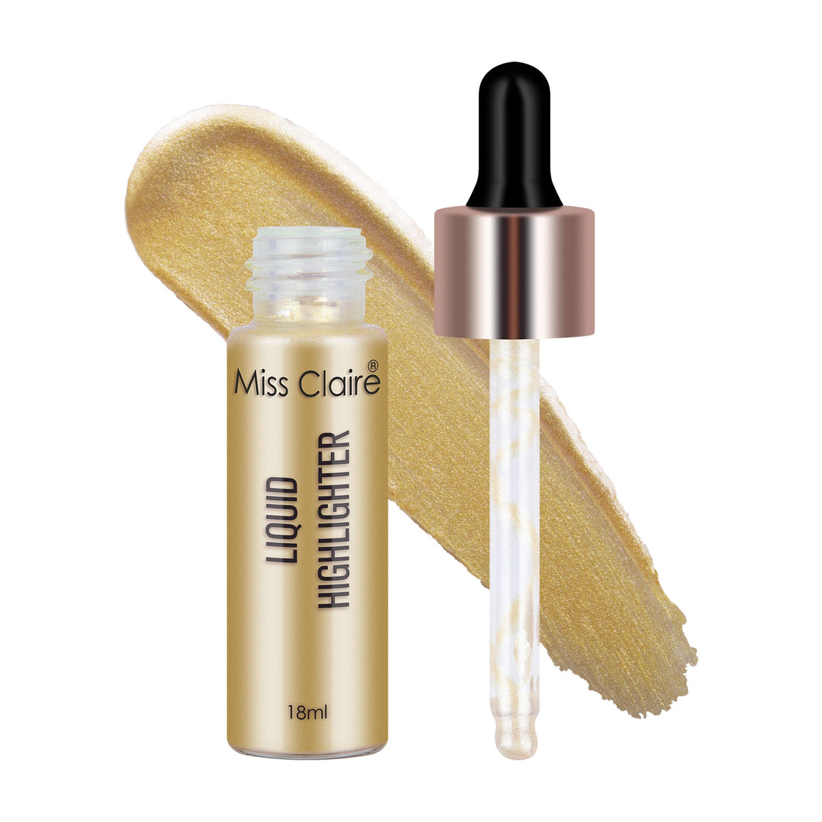 Miss Claire Liquid Highlighter - Lustre Gold