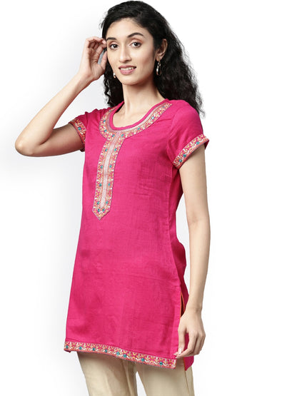 Souchii Pink Kurta