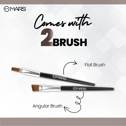 MARS Cosmetics 2-In-1 Hue Gel Eyeliner With 2 Brush Set - 2