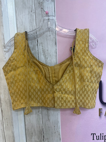 Gold blouse