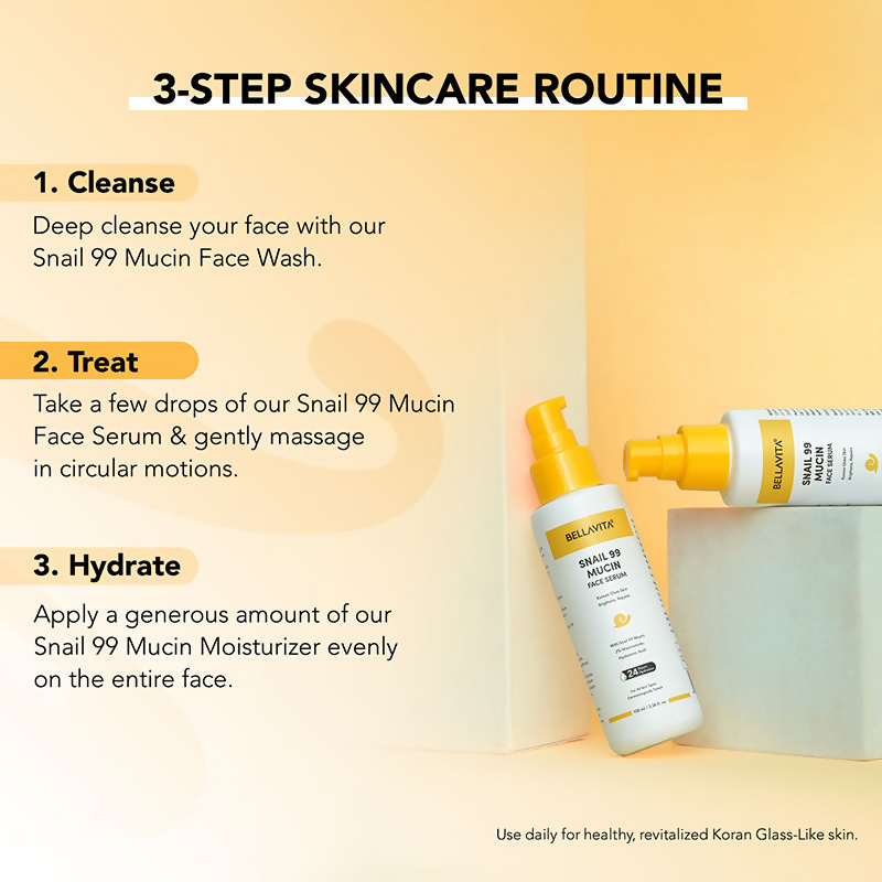 Bella Vita Organic Snail 99 Mucin Face Serum