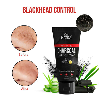 Matra Activated Charcoal Peel Off Black Mask