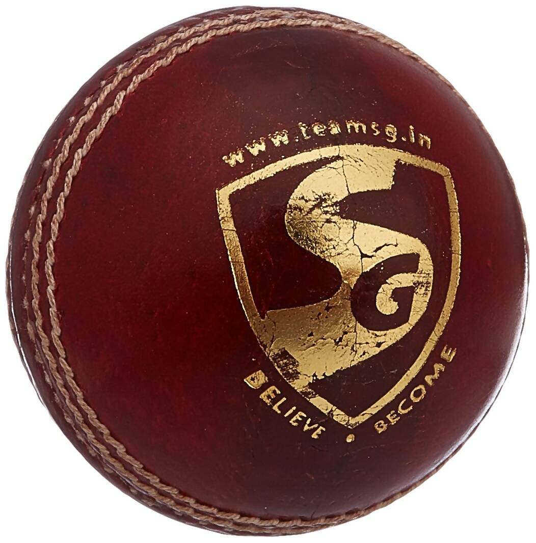SG Bouncer Leather Ball - Red