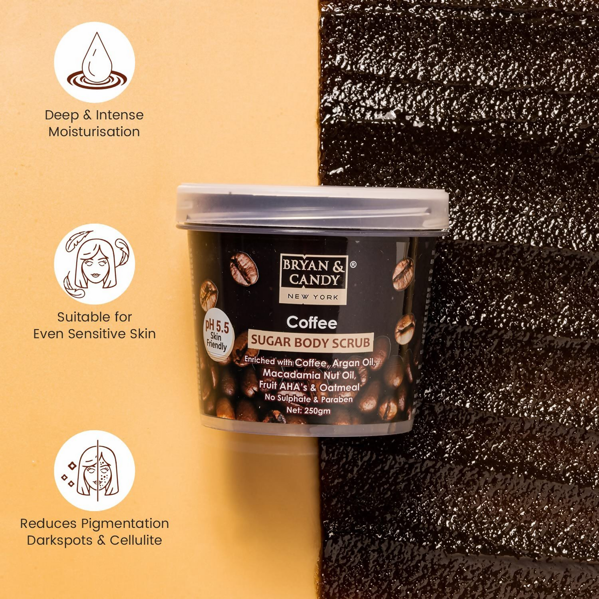 Bryan & Candy Coffee Sugar Body Scrub
