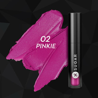 Sugar Cosmetics Mousse Muse Lip Cream - 02 Pinkie