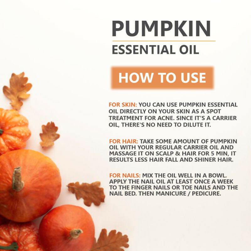 Skiura Nature 100% Natural Pumpkin Essential Oil