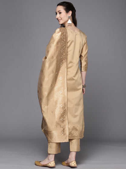 Ahalyaa Woven Design Ethnic Motifs Unstitched Dress Material