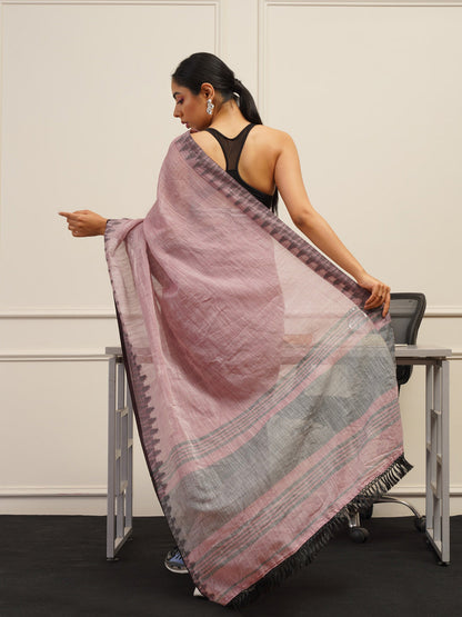 Tikhi Imli Woven Design Cotton Saree