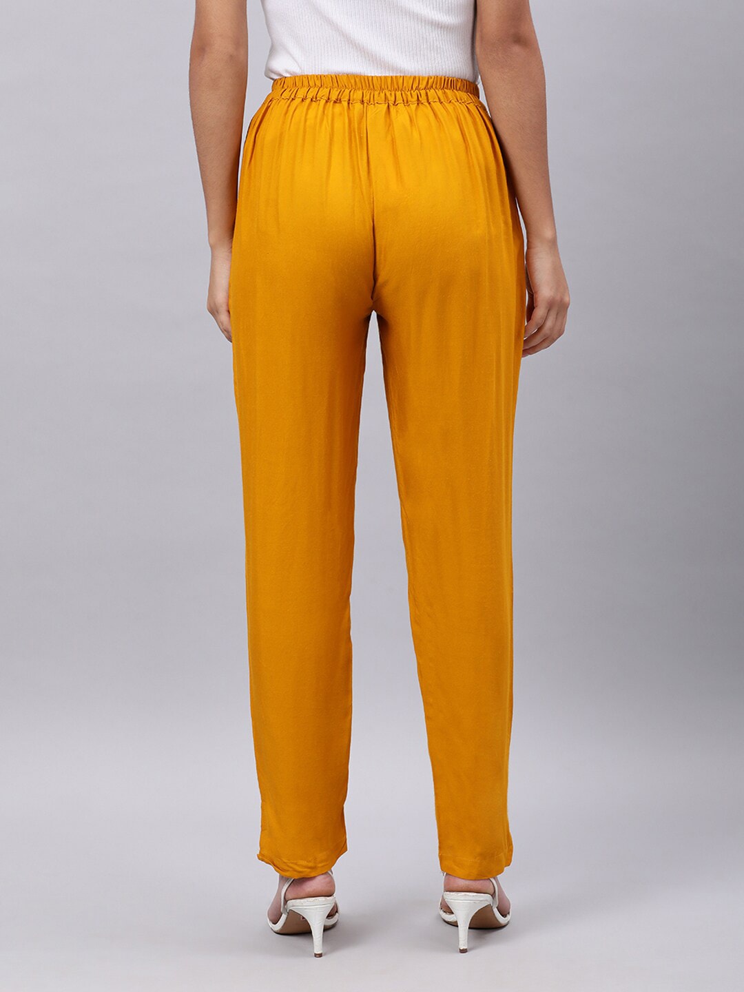 Souchii Yellow Liva Palazzos
