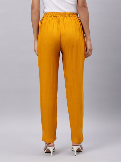 Souchii Yellow Liva Palazzos