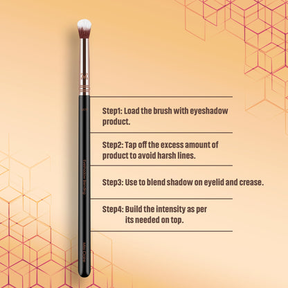 Miss Claire M19 - Eyeshadow Blending Brush - Rose Gold