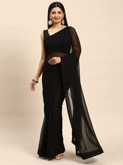 kasee Poly Georgette Saree