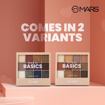 MARS Cosmetics Back To Basics Eyeshadow Palette - 1