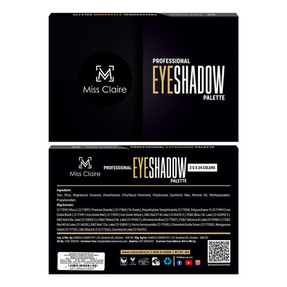 Miss Claire Professional Eyeshadow Palette - 3