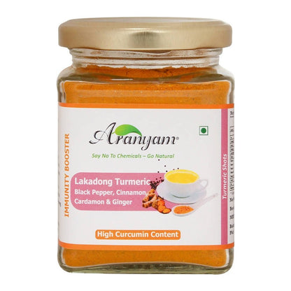 Aranyam Lakadong Turmeric Black Pepper, Cinnamon, Cardamon & Ginger