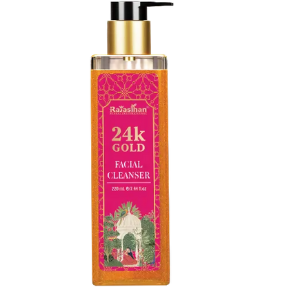 Rajasthan Herbals 24K Gold Facial Cleanser for Youthful Skin