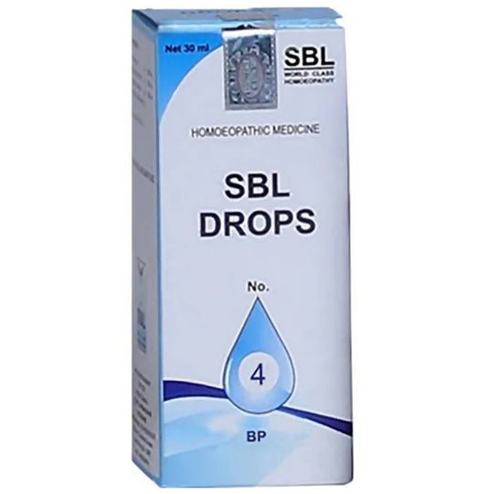SBL Homeopathy Drops No. 4