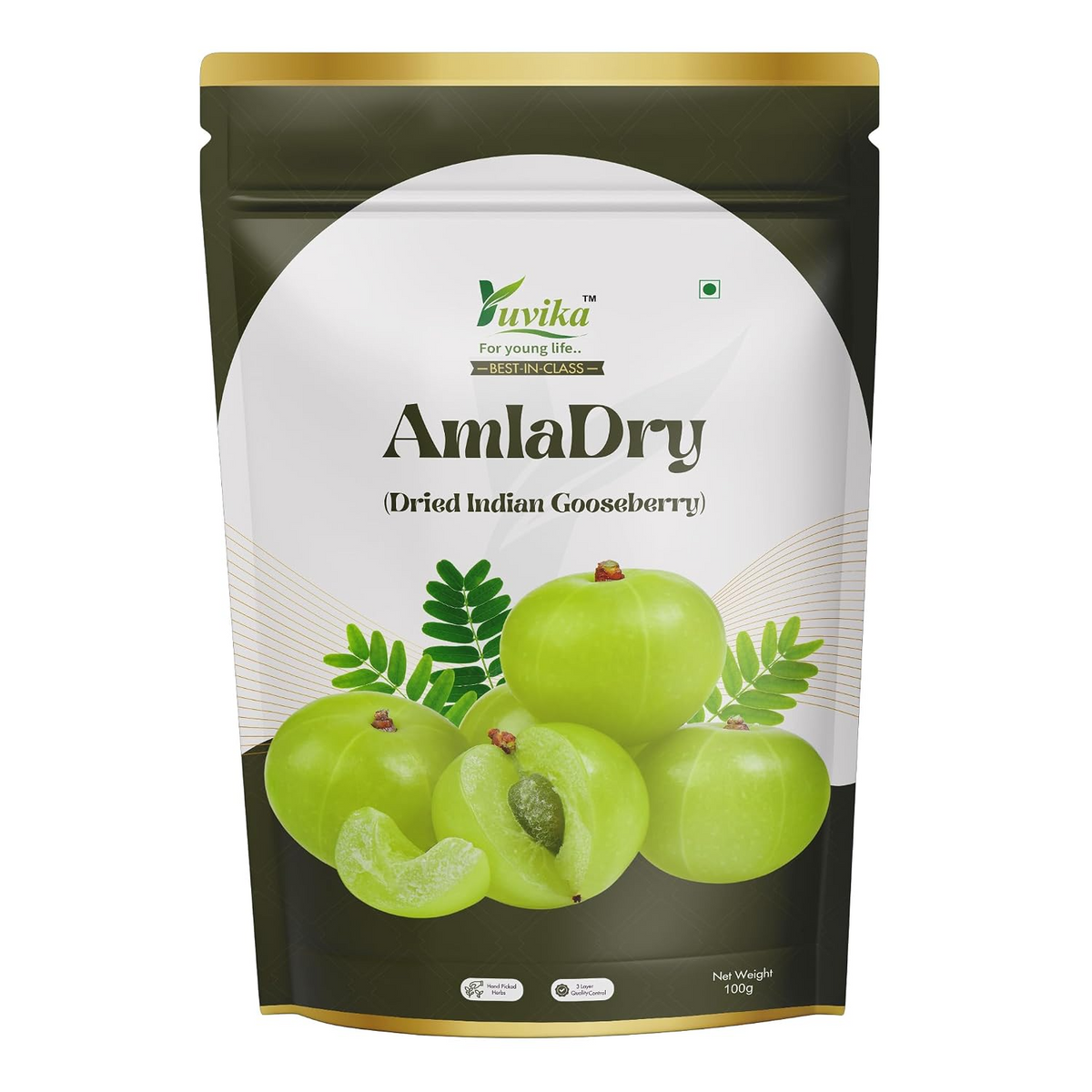 YUVIKA Awla | Amla Dry - Phyllanthus Emblica - Indian Gooseberry