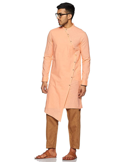 The Indian Garage Co Men Melon Kurta