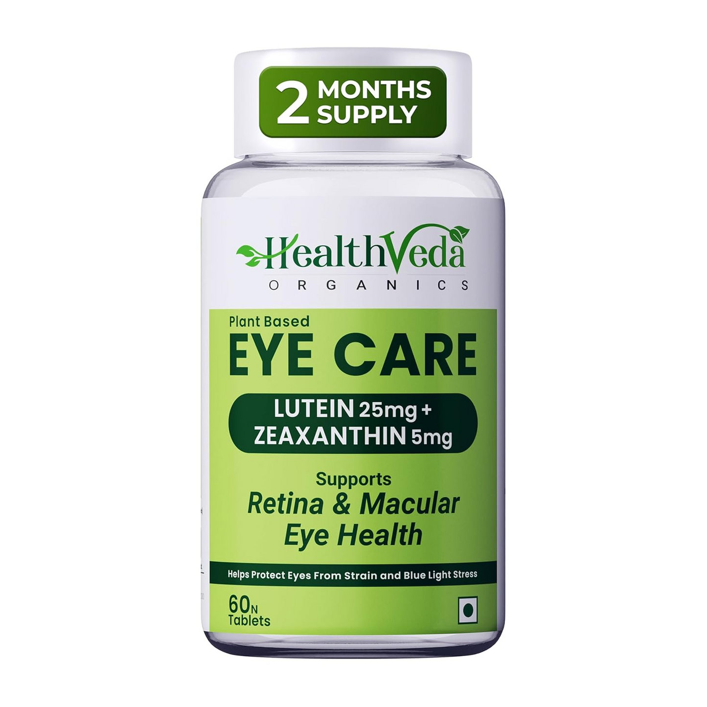 Health Veda Organics Plant Based Eye Care Supplements Tablets