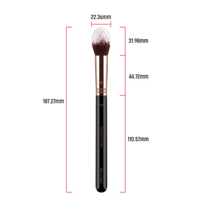 Miss Claire M8 - Tapered Powder (S) Brush - Rose Gold