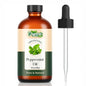 Organic Zing Peppermint (Mentha piperita) Essential Oil Pure & Natural for Skin, Face, Massage, Aromatherapy, Diffuser