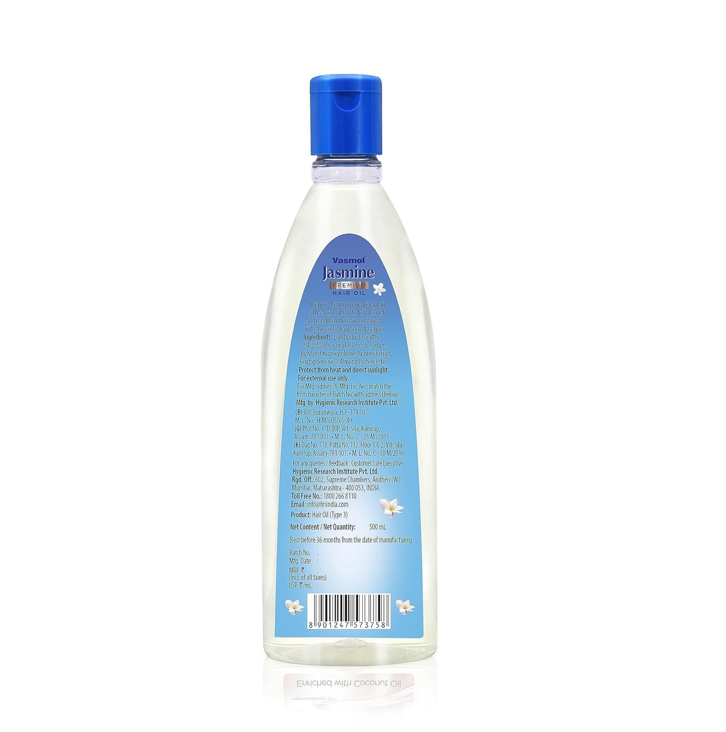 Vasmol Jasmine Premium Hair Oil