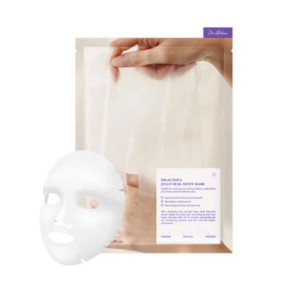 Dr.Althea Jelly Seal Dewy Mask: Intense Hydrating Sheet Mask for Dry Skin (Pack of 4)