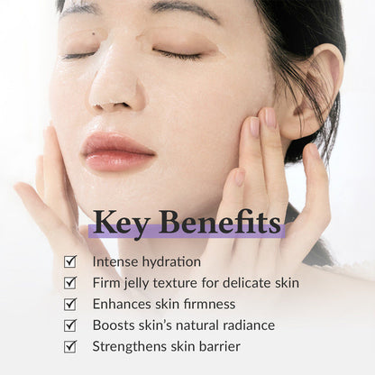 Dr.Althea Jelly Seal Dewy Mask: Intense Hydrating Sheet Mask for Dry Skin (Pack of 4)