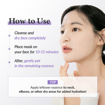 Dr.Althea Jelly Seal Dewy Mask: Intense Hydrating Sheet Mask for Dry Skin (Pack of 4)