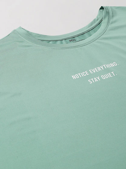 MKH Typography Printed Relaxed Fit Dri-FIT T-shirt
