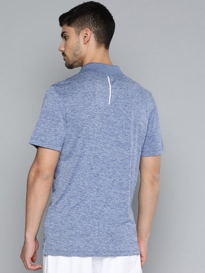 Alcis Men Polo Collar Anti Static Slim Fit Sports T-shirt
