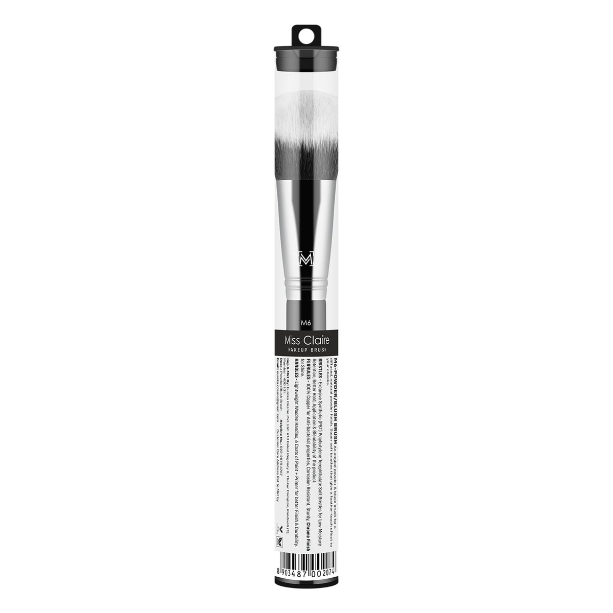 Miss Claire M6 - Powder/Blush Brush - Chrome