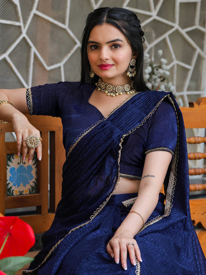 Tikhi Imli Woven Design Ready to Wear Saree