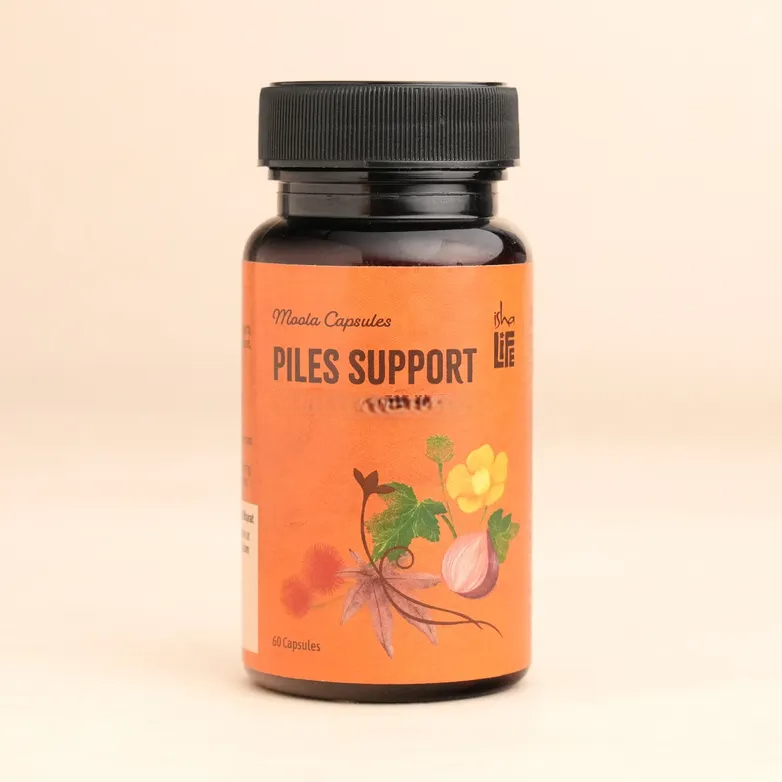 Isha Life Herbal Piles Care Capsules (Moola Capsules)