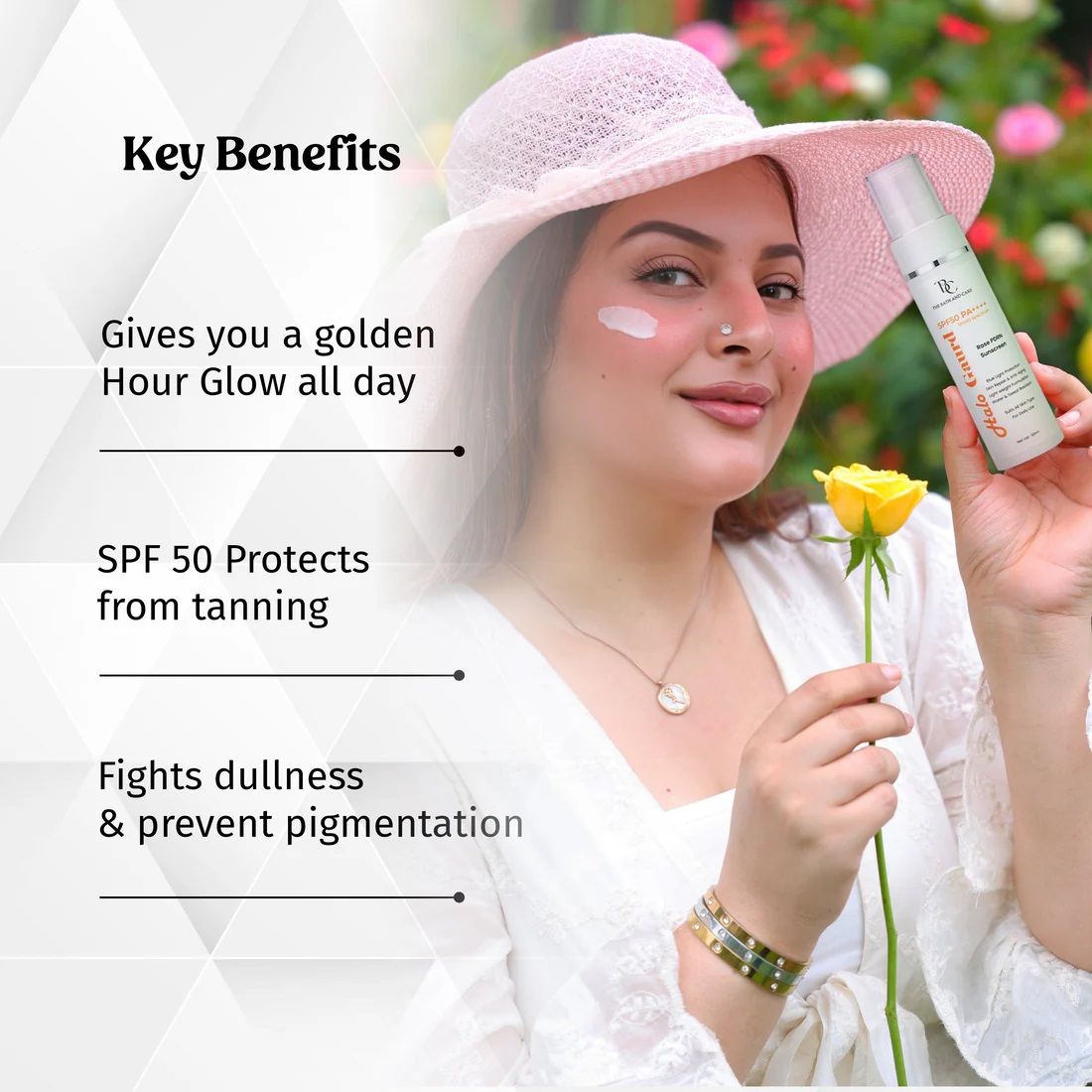 TBC - The Bath and Care Halo Guard Hydrating Sunscreen Broad Spectrum SPF 50 PA++++