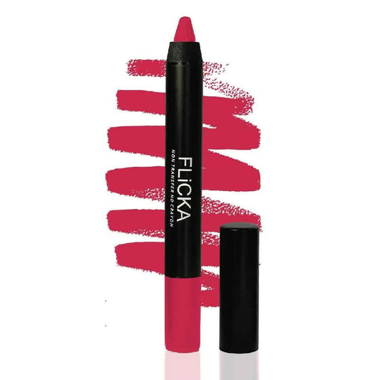 FLiCKA Lasting Lipsence Crayon Lipstick 02 Mood Swing - Dark Pink