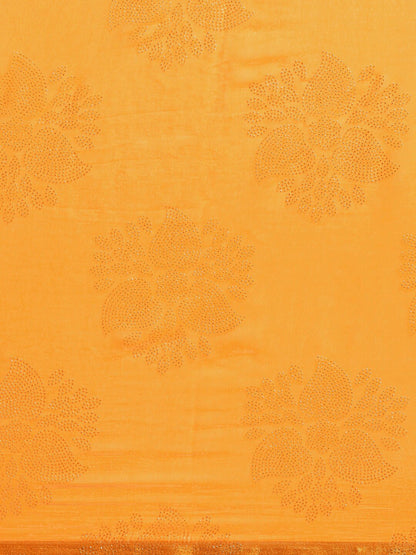 Saree Mall Yellow & Gold-Toned Zari Sarees