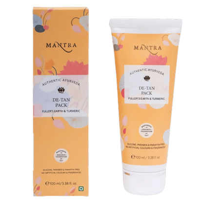 Mantra Herbal De-Tan Pack Fuller's Earth & Turmeric