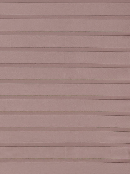 Tikhi Imli Gunmetal-Toned Striped Saree