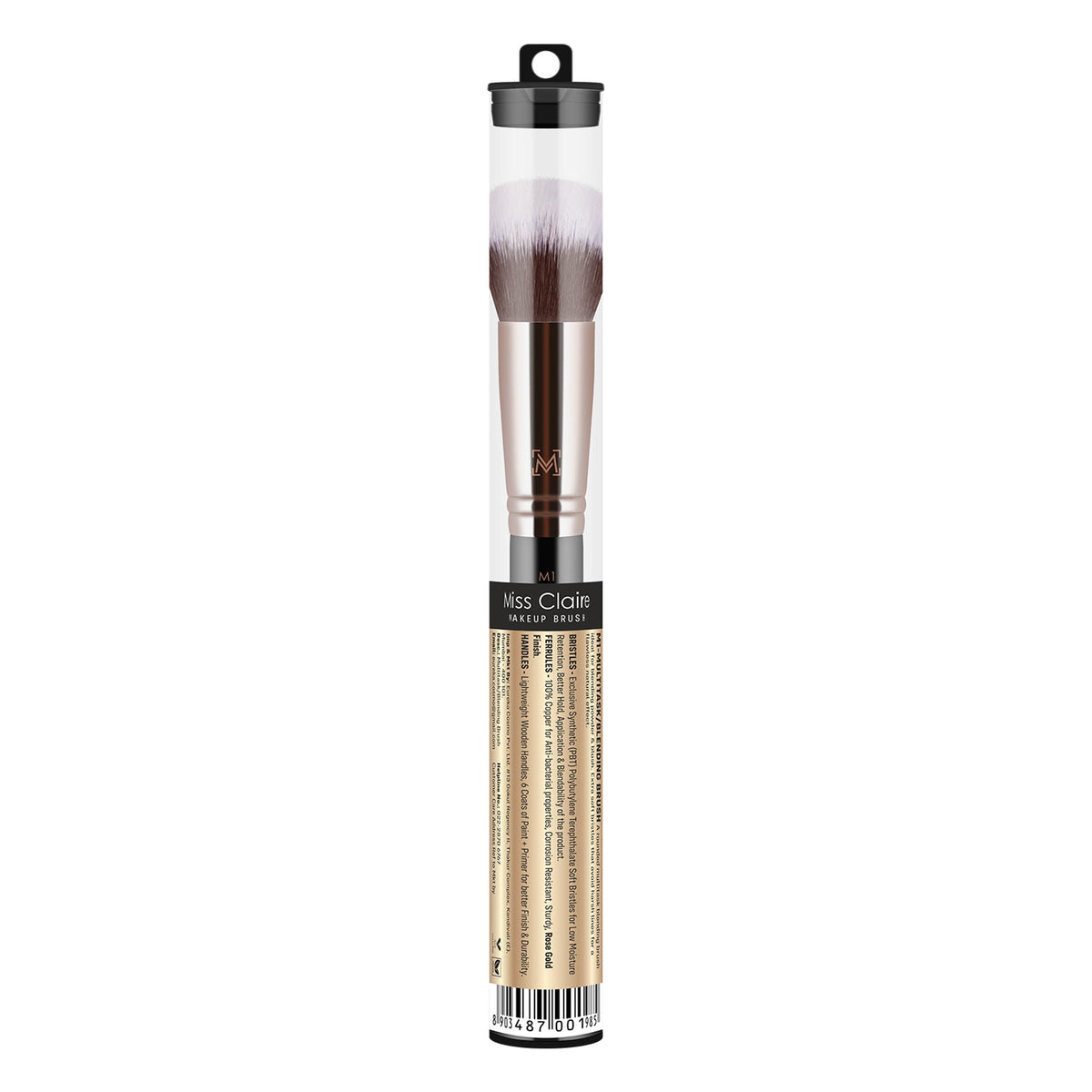 Miss Claire M1 - Multitask/Blending Brush - Rose Gold