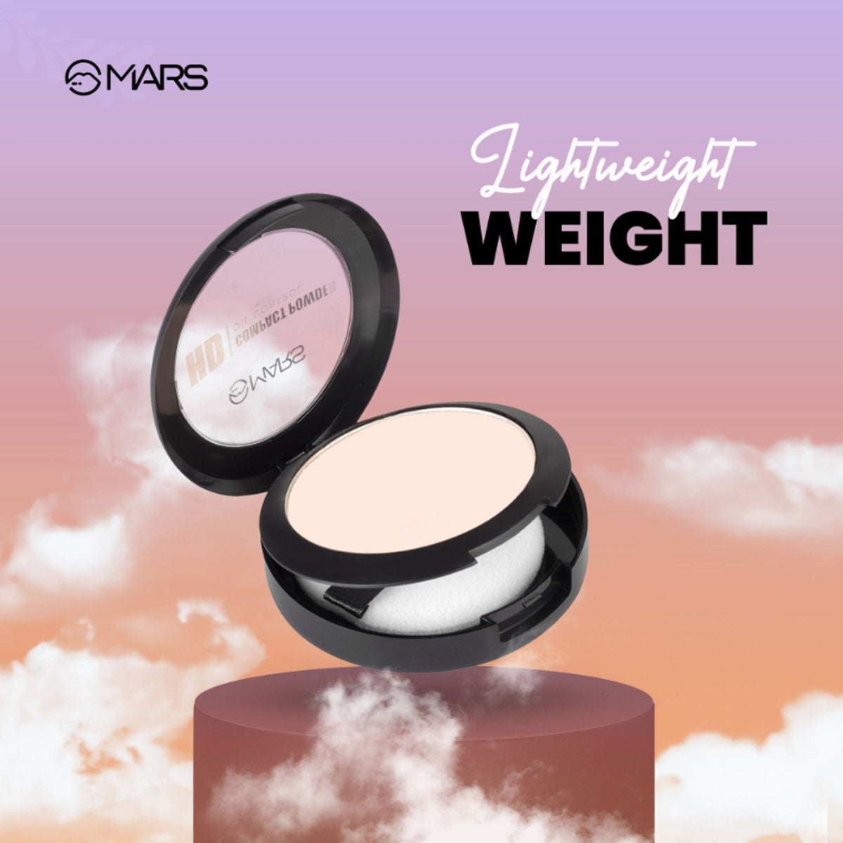 MARS Cosmetics HD Mattifying Compact Powder - 05 Nutmeg